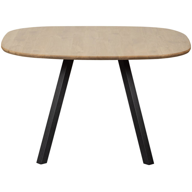 Combi Tablo: Organisch Eiken 130 X130 & 2 Stand Zwart [Fsc] van WOOOD – Luxe comfort op maat van PureWonen. Vraag naar de beste prijs.