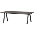 Combi Tablo: Tafel Eiken Blacknight 220 X90 & 2 Stand [Fsc] van WOOOD – Luxe comfort op maat van PureWonen. Vraag naar de beste prijs.