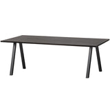 Combi Tablo: Tafel Eiken Blacknight 220 X90 & 2 Stand [Fsc] van WOOOD – Luxe comfort op maat van PureWonen. Vraag naar de beste prijs.