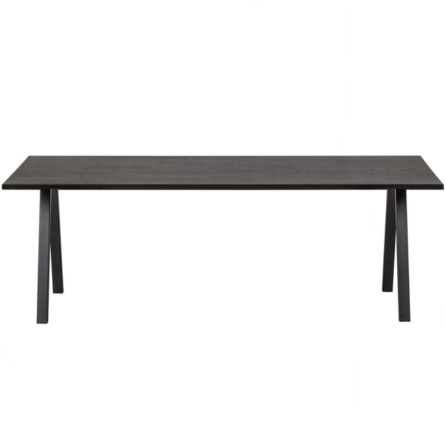 Combi Tablo: Tafel Eiken Blacknight 200 X90 & 2 Stand [Fsc] van WOOOD – Luxe comfort op maat van PureWonen. Vraag naar de beste prijs.