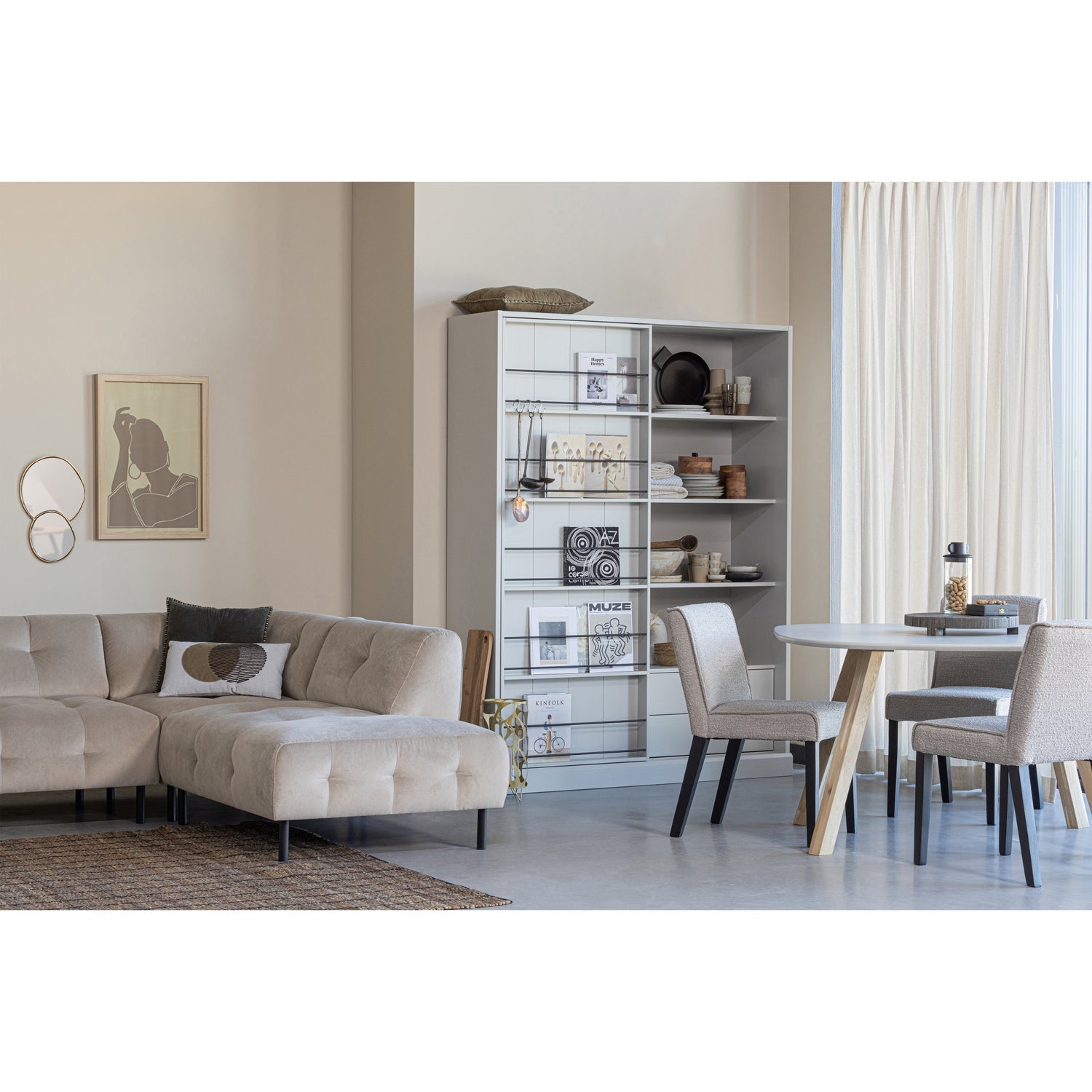 Combi Tablo: Organisch Essen Mist 130 & 3 Stand Poot [Fsc] van WOOOD – Luxe comfort op maat van PureWonen. Vraag naar de beste prijs.