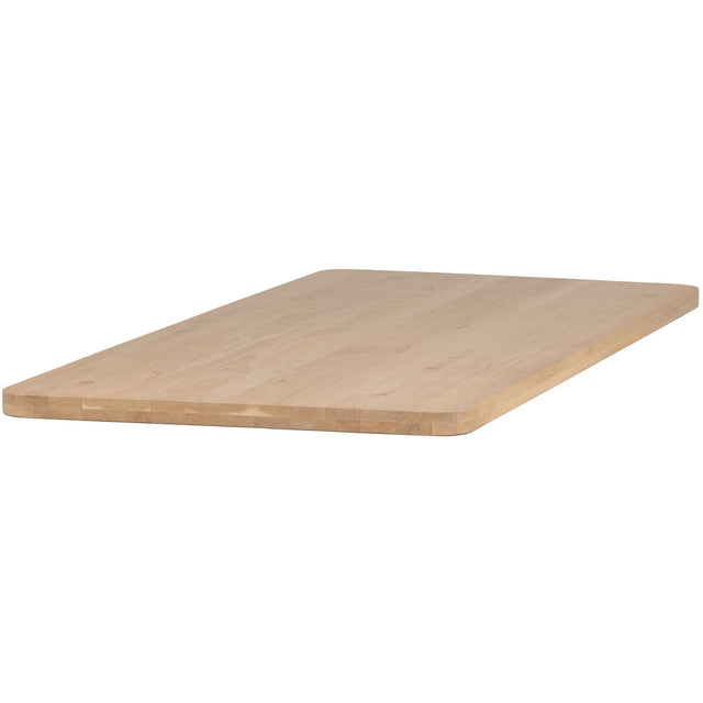 Tablo Tafelblad Eiken Naturel Curved 200 X90 [Fsc] van WOOOD – Luxe comfort op maat van PureWonen. Vraag naar de beste prijs.