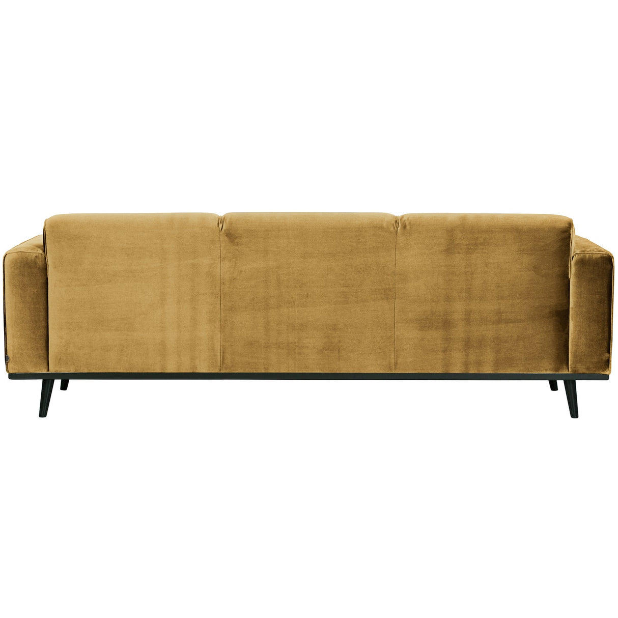 Statement 3 Zits Bank 230 Cm Velvet Honinggeel
