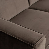 Statement 3 Zits Bank 230 Cm Velvet Warm Groen