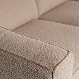 Statement 3 Zits Bank 230 Cm Boucle Beige