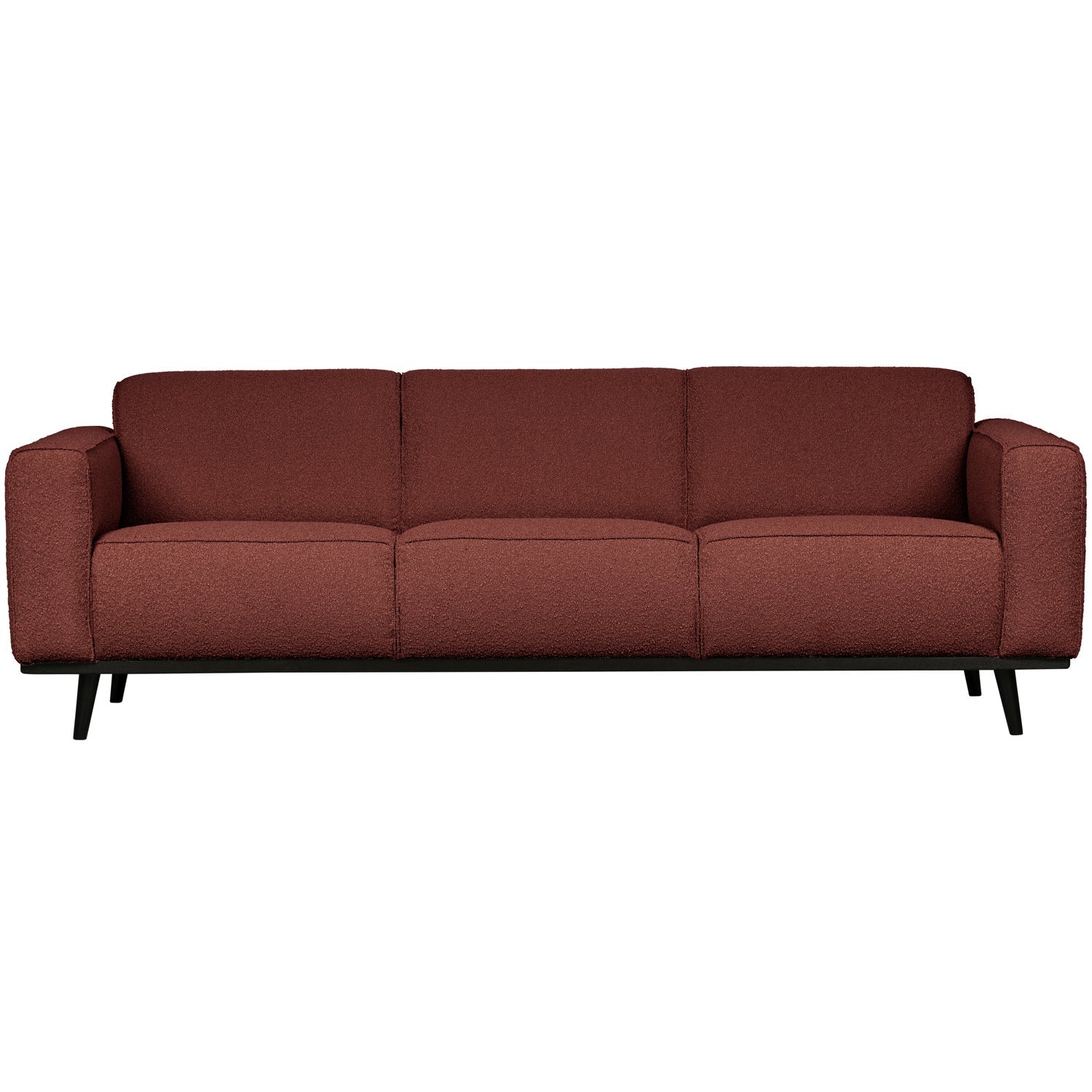 Statement 3 Zits Bank 230 Cm Boucle Kastanje