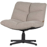 Vinny Draaifauteuil Boucle Zand van WOOOD – Luxe comfort op maat van PureWonen. Vraag naar de beste prijs.