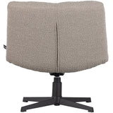 Vinny Draaifauteuil Boucle Zand van WOOOD – Luxe comfort op maat van PureWonen. Vraag naar de beste prijs.