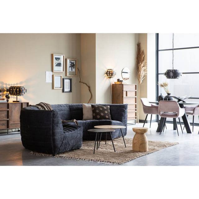 Rhonda Eettafel O129 Cm Blacknight [Fsc] van WOOOD – Luxe comfort op maat van PureWonen. Vraag naar de beste prijs.