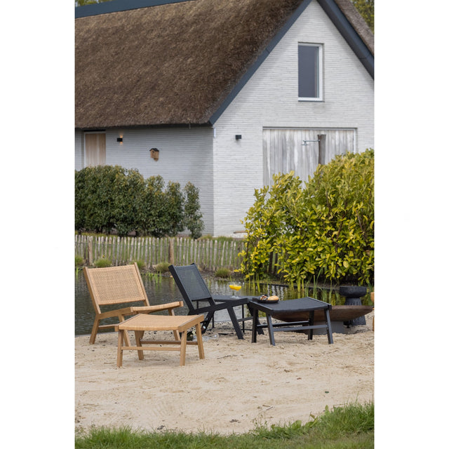 Puk Tuinhocker Aluminium Zwart van WOOOD – Luxe comfort op maat van PureWonen. Vraag naar de beste prijs.