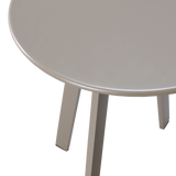 Fer Tuin Bijzettafel O40 Cm Metaal Zand