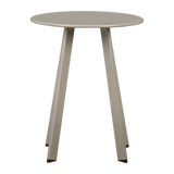 Fer Tuin Bijzettafel O40 Cm Metaal Zand