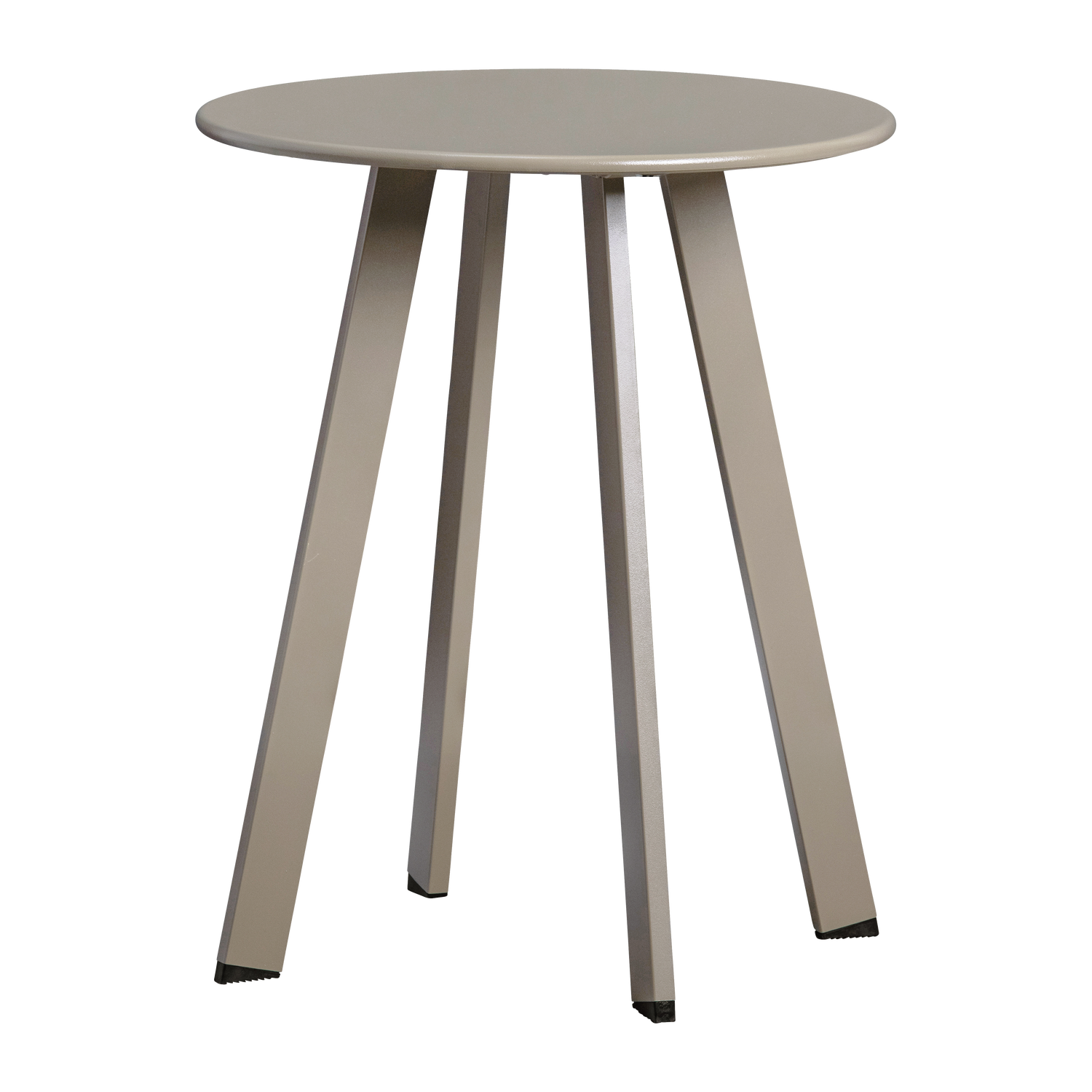 Fer Tuin Bijzettafel O40 Cm Metaal Zand