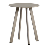 Fer Tuin Bijzettafel O40 Cm Metaal Zand