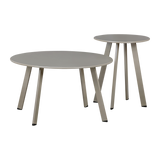 Fer Tuin Bijzettafel O70 Cm Metaal Zand