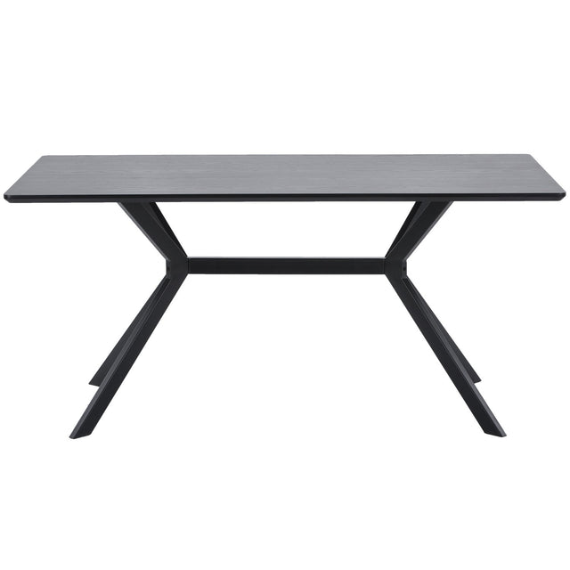 Bruno Eettafel Rechthoek Mdf Zwart 160x90 Cm van WOOOD – Luxe comfort op maat van PureWonen. Vraag naar de beste prijs.