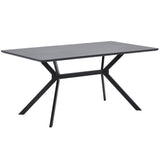 Bruno Eettafel Rechthoek Mdf Zwart 160x90 Cm van WOOOD – Luxe comfort op maat van PureWonen. Vraag naar de beste prijs.