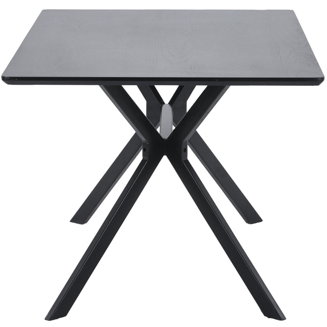 Bruno Eettafel Rechthoek Mdf Zwart 160x90 Cm van WOOOD – Luxe comfort op maat van PureWonen. Vraag naar de beste prijs.