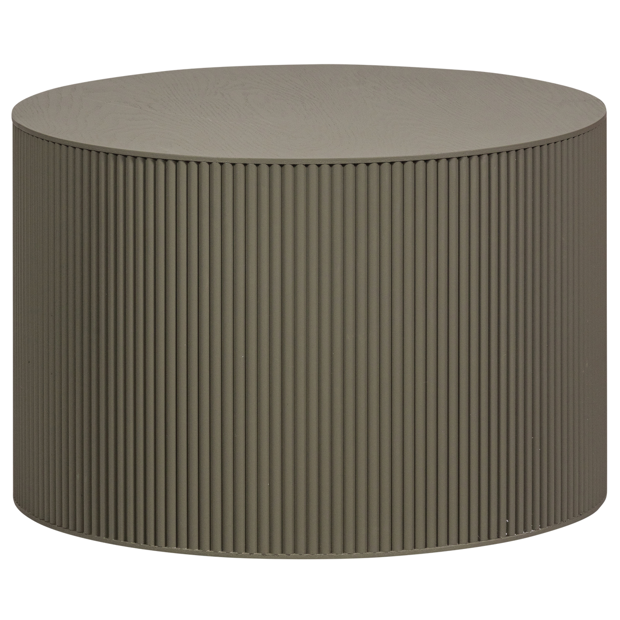Sanne Bijzettafel Rond Militair Groen van WOOOD – Luxe comfort op maat van PureWonen. Vraag naar de beste prijs.