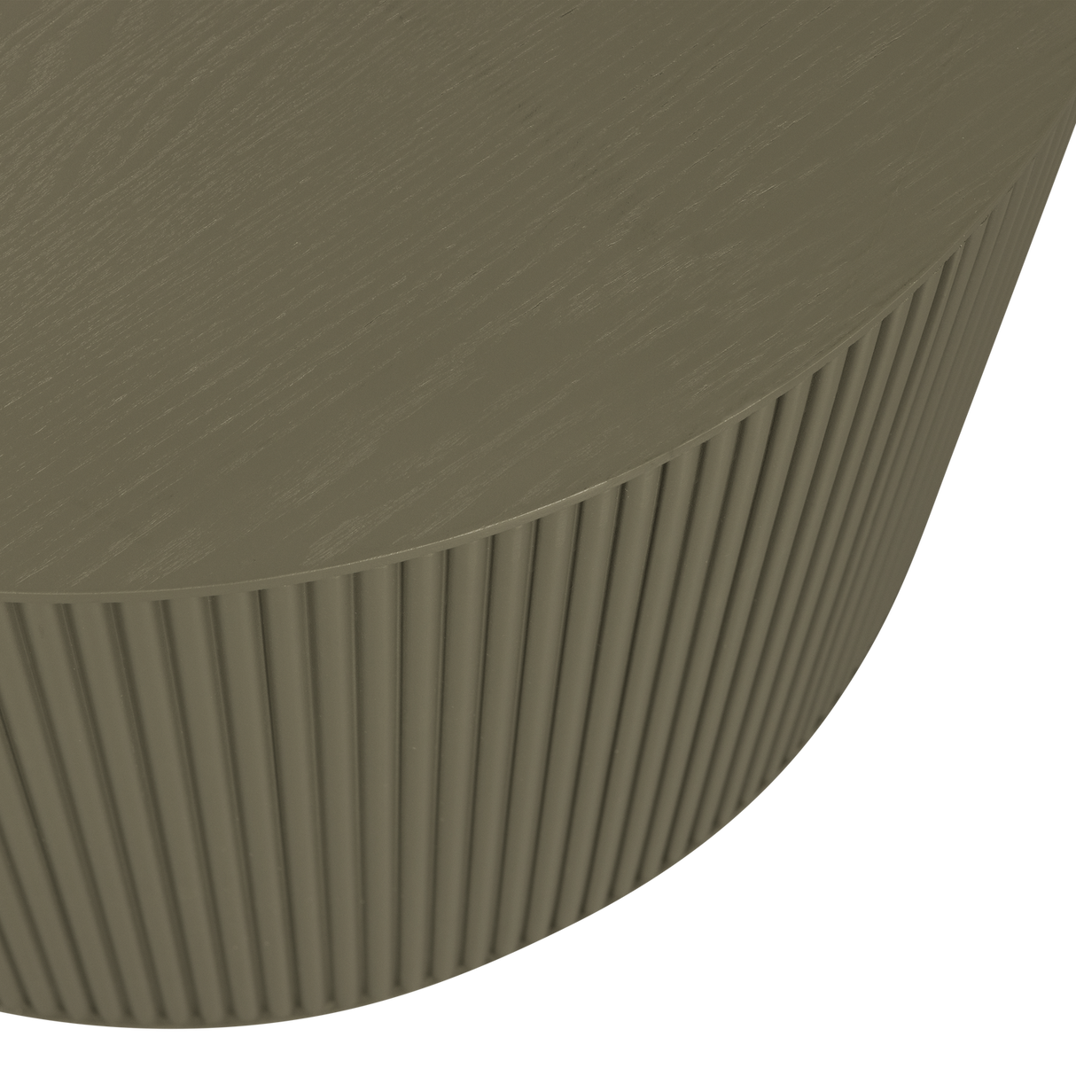 Sanne Bijzettafel Rond Militair Groen van WOOOD – Luxe comfort op maat van PureWonen. Vraag naar de beste prijs.