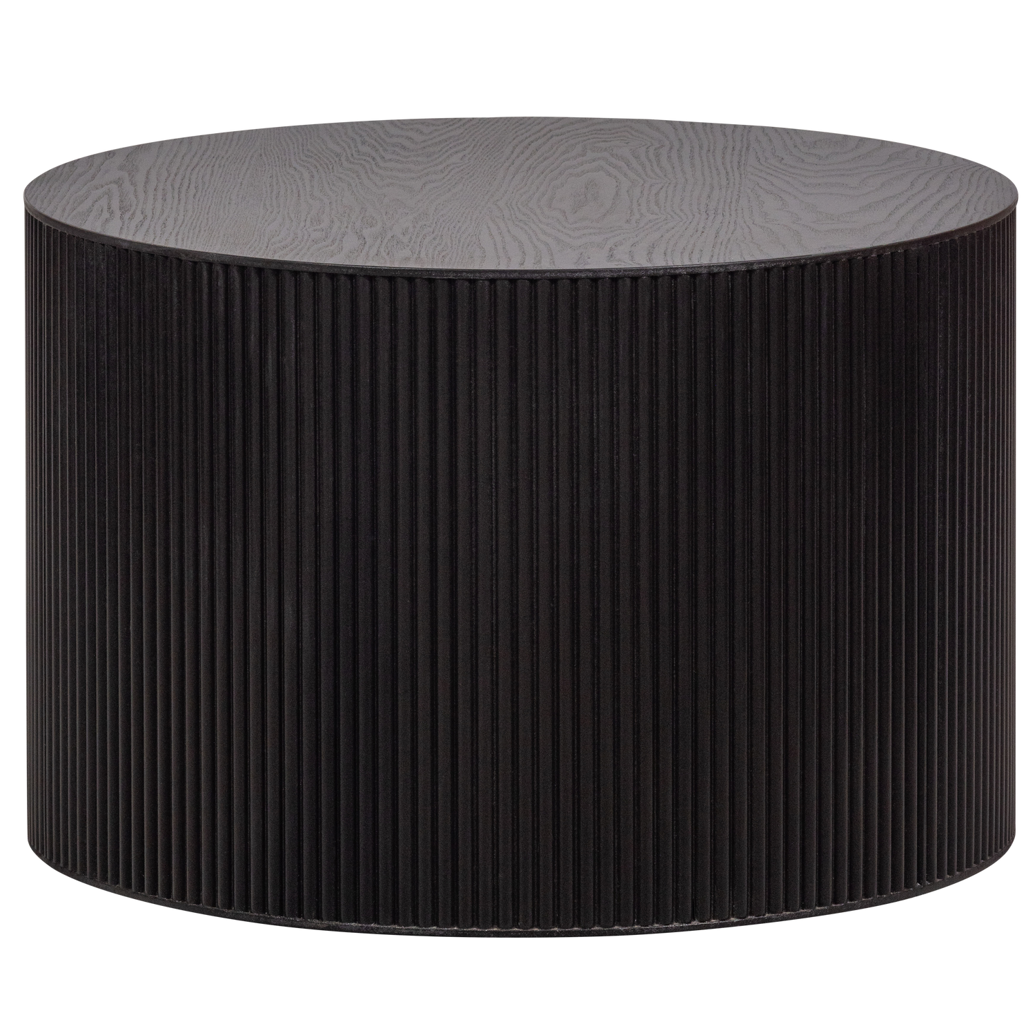 Sanne Bijzettafel Rond Zwart van WOOOD – Luxe comfort op maat van PureWonen. Vraag naar de beste prijs.