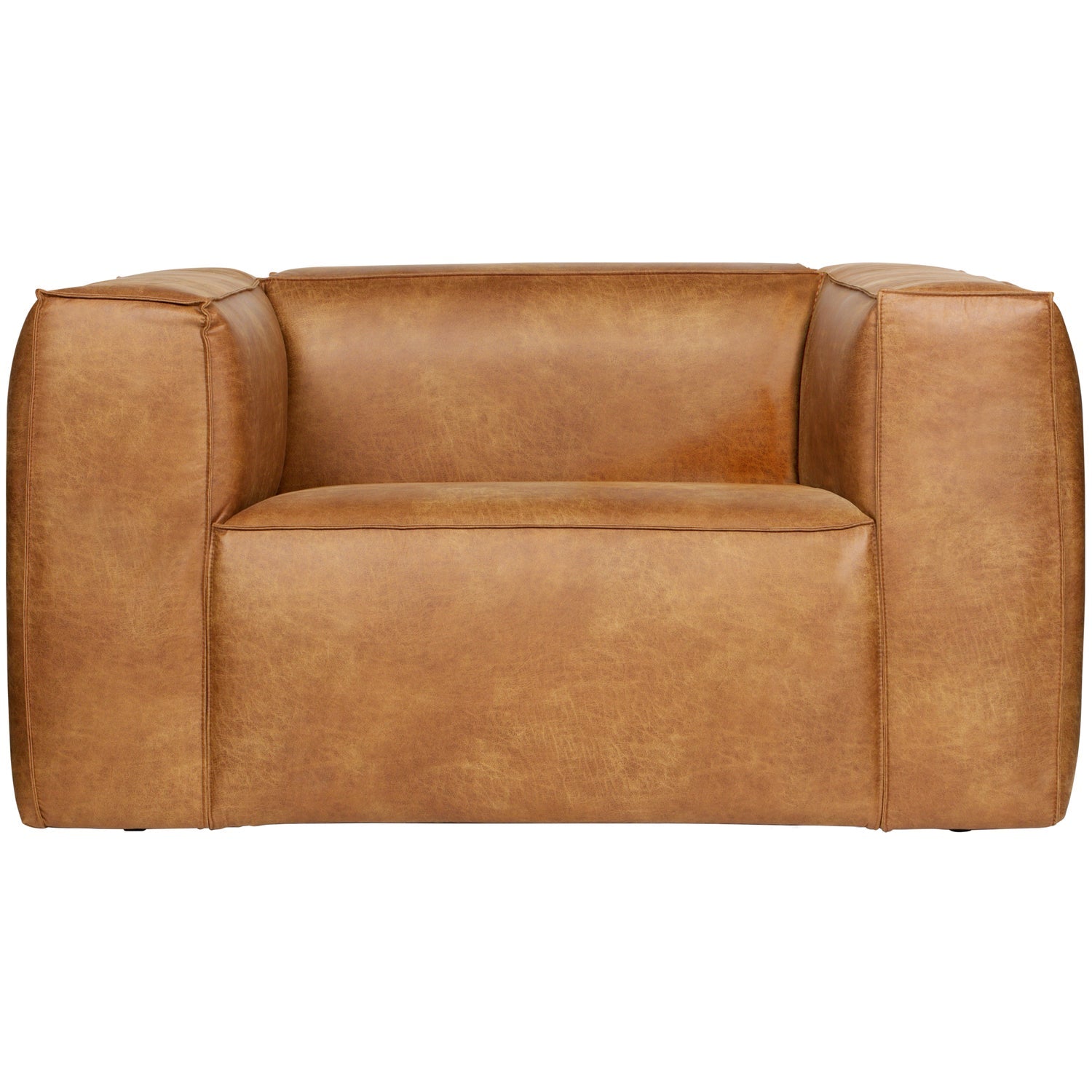 BEAN FAUTEUIL COGNAC van WOOOD – Luxe comfort op maat van PureWonen. Vraag naar de beste prijs.