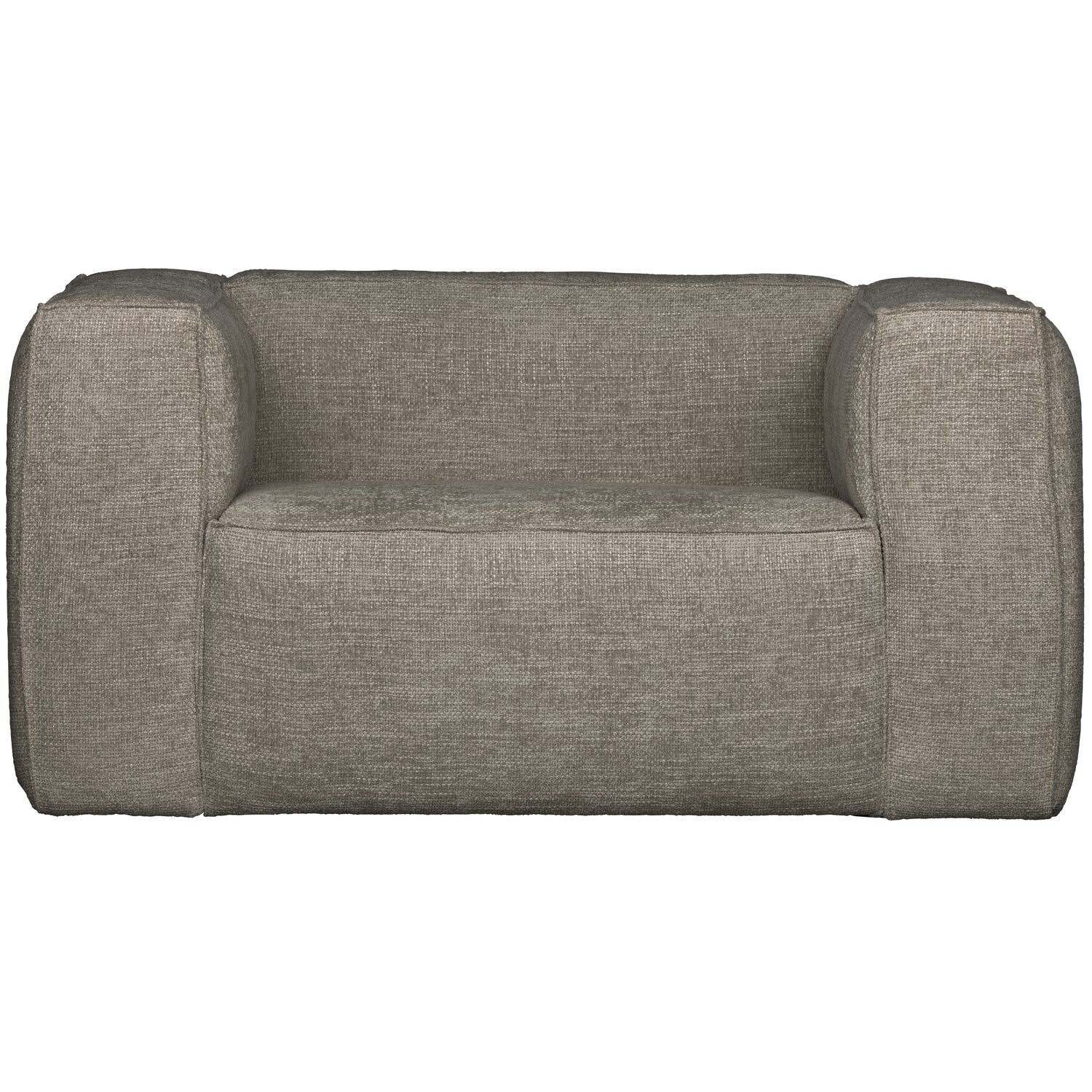 BEAN FAUTEUIL GROVE MELANGE STOF TRAVERTIN van WOOOD – Luxe comfort op maat van PureWonen. Vraag naar de beste prijs.
