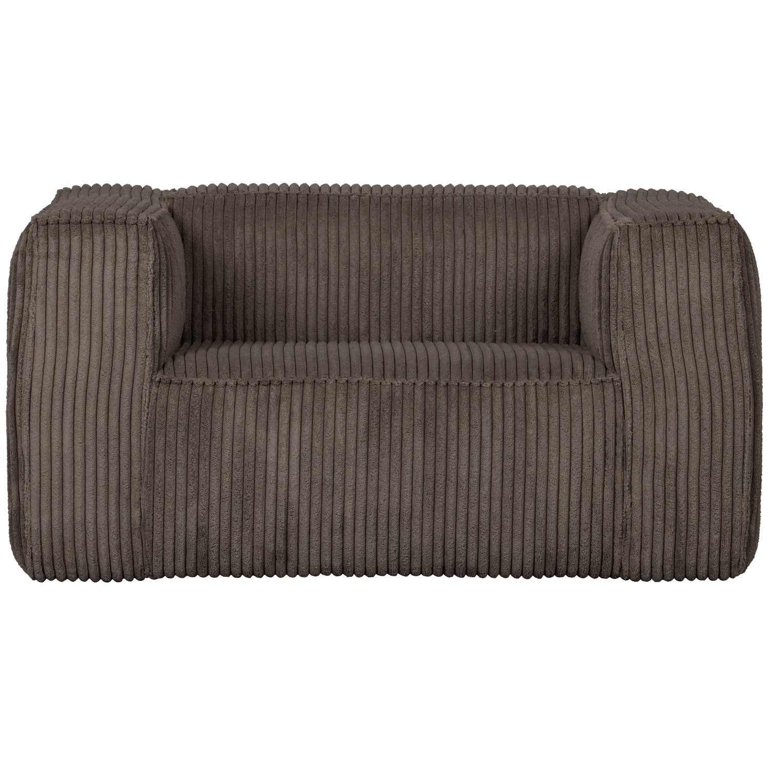 BEAN FAUTEUIL GROVE RIBSTOF MUD van WOOOD – Luxe comfort op maat van PureWonen. Vraag naar de beste prijs.