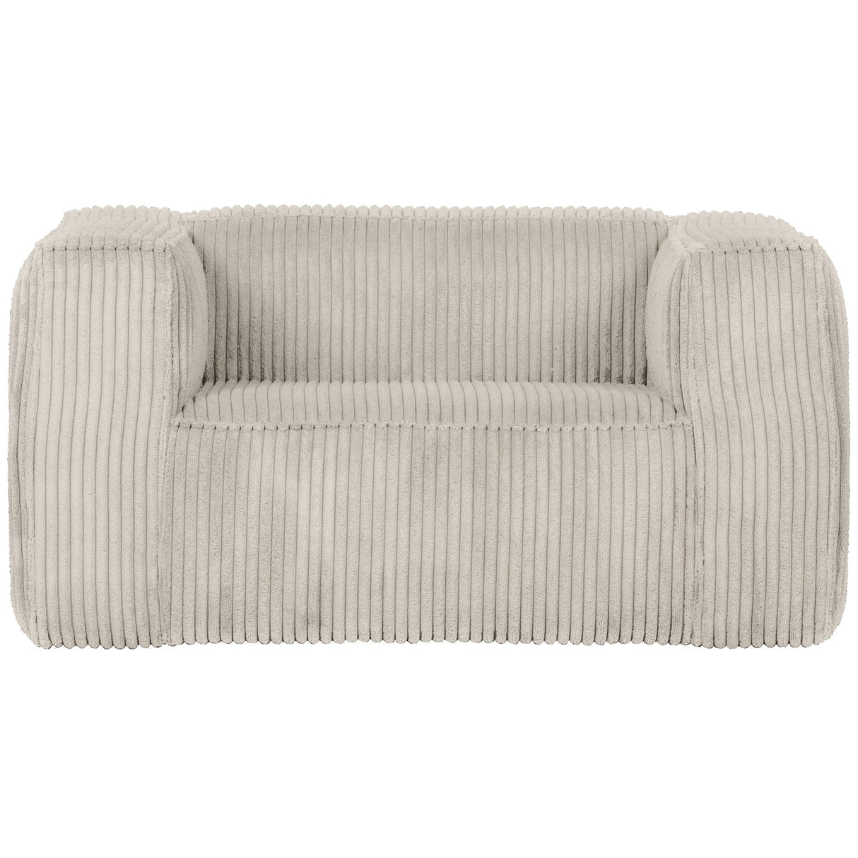 BEAN FAUTEUIL GROVE RIBSTOF NATUREL van WOOOD – Luxe comfort op maat van PureWonen. Vraag naar de beste prijs.