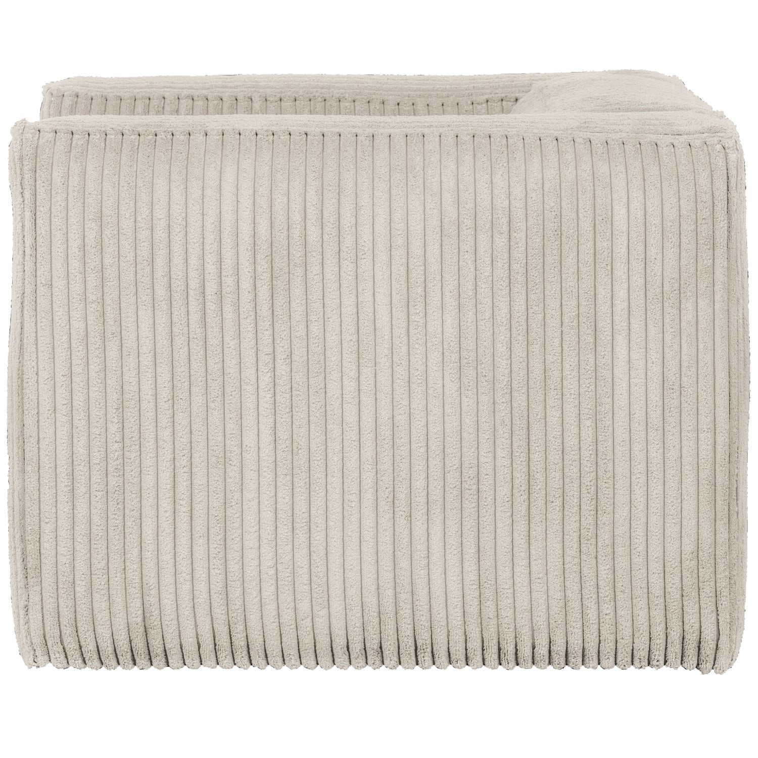 BEAN FAUTEUIL GROVE RIBSTOF NATUREL van WOOOD – Luxe comfort op maat van PureWonen. Vraag naar de beste prijs.