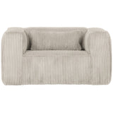 BEAN FAUTEUIL GROVE RIBSTOF NATUREL van WOOOD – Luxe comfort op maat van PureWonen. Vraag naar de beste prijs.