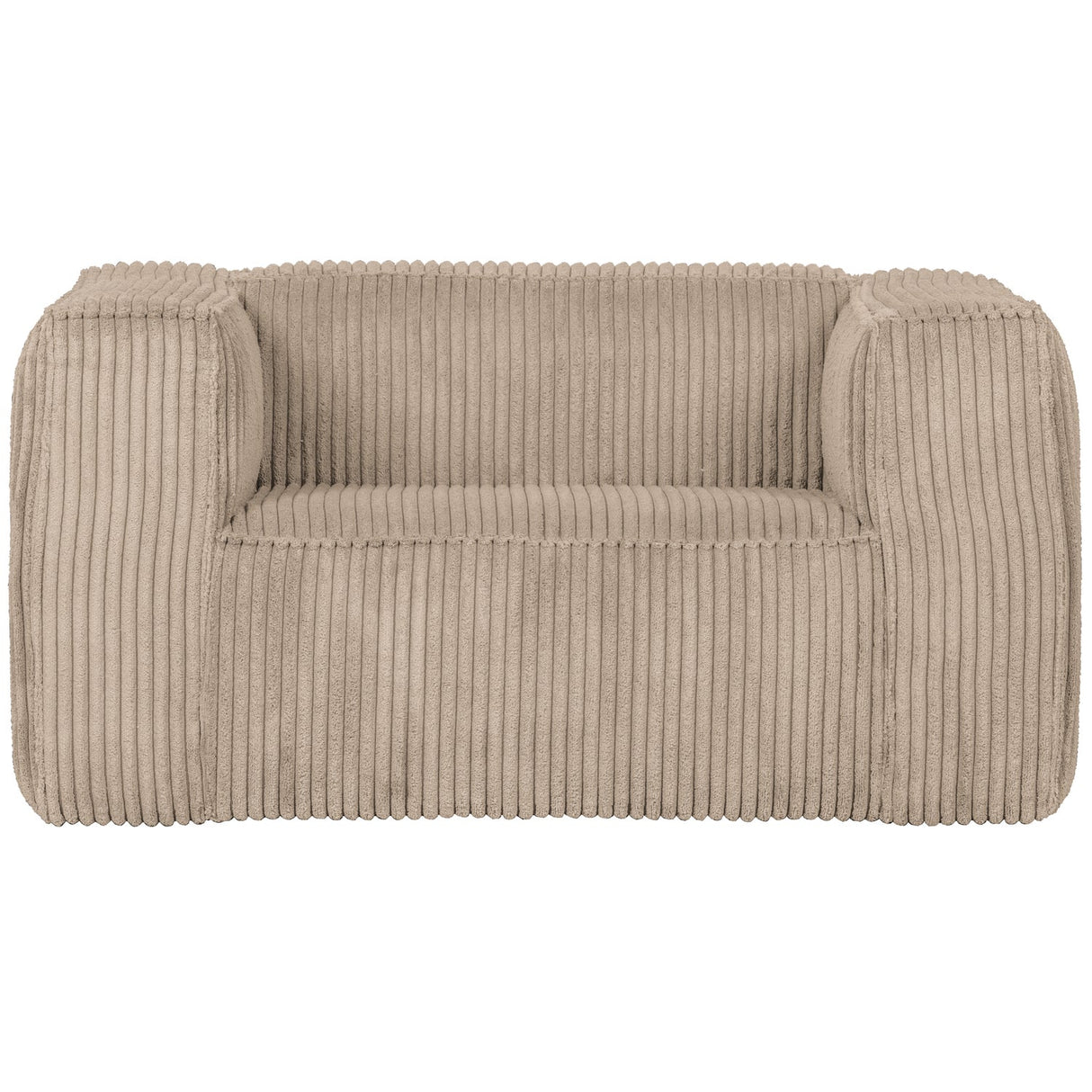 BEAN FAUTEUIL GROVE RIBSTOF TRAVERTIN van WOOOD – Luxe comfort op maat van PureWonen. Vraag naar de beste prijs.