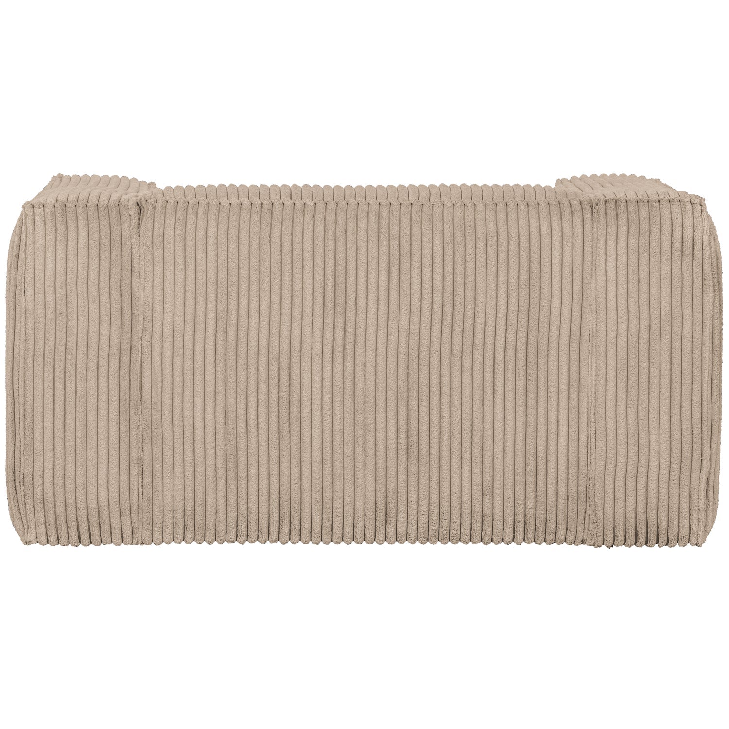 BEAN FAUTEUIL GROVE RIBSTOF TRAVERTIN van WOOOD – Luxe comfort op maat van PureWonen. Vraag naar de beste prijs.