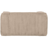 BEAN FAUTEUIL GROVE RIBSTOF TRAVERTIN van WOOOD – Luxe comfort op maat van PureWonen. Vraag naar de beste prijs.