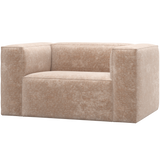 Bean Fauteuil Chenille Velvet Naturel