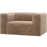 Bean Fauteuil Chenille Velvet Taupe