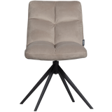 Vinny Draaistoel Velvet Zand van WOOOD – Luxe comfort op maat van PureWonen. Vraag naar de beste prijs.