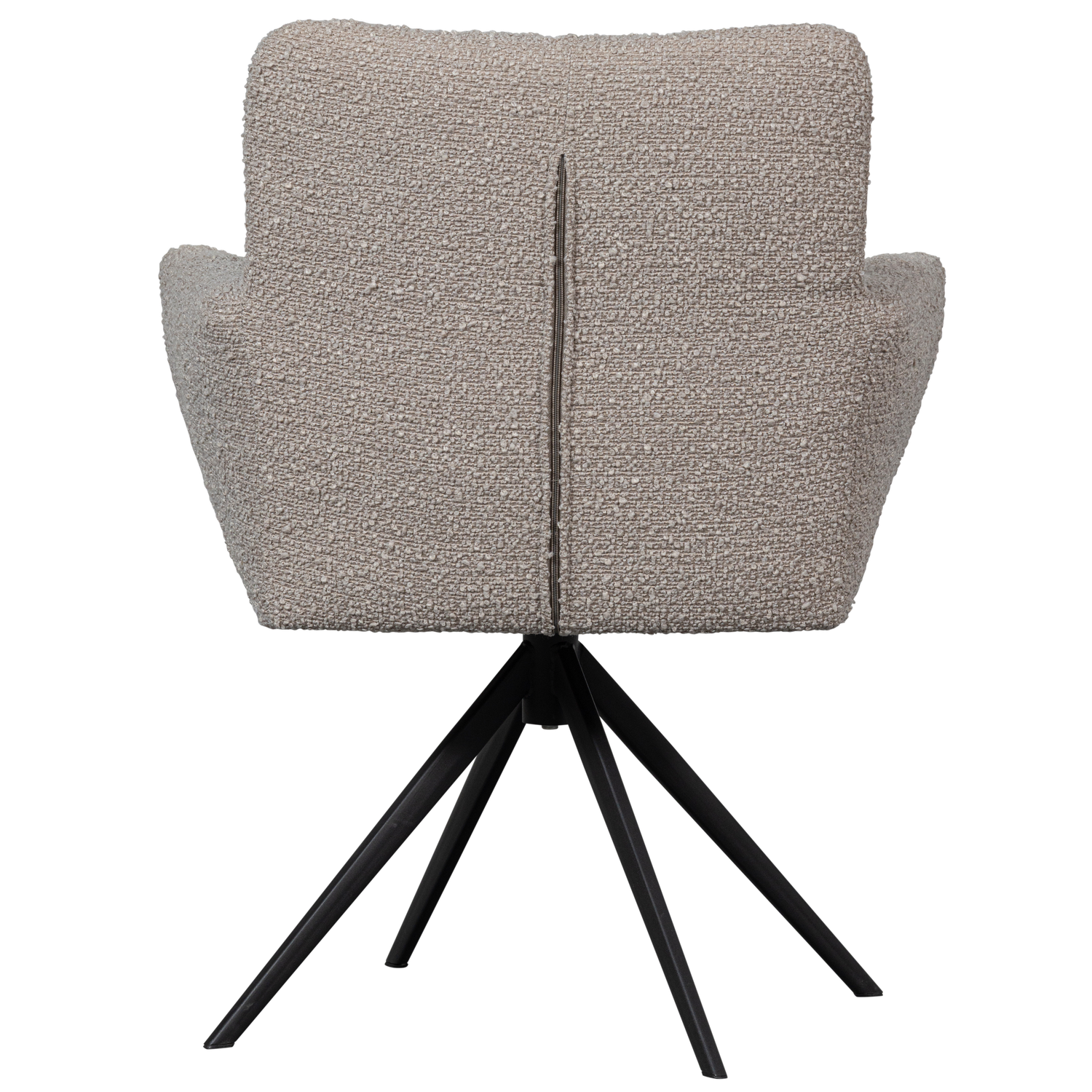 Vinny Draaistoel Met Armleuning Boucle Zand van WOOOD – Luxe comfort op maat van PureWonen. Vraag naar de beste prijs.