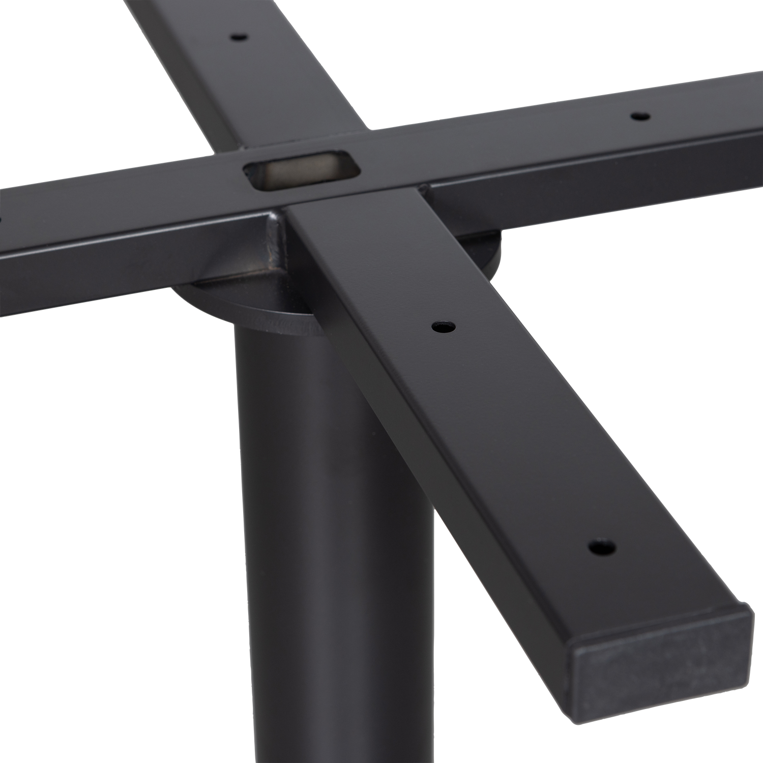 Bistro Ronde Buisvoet Metaal Zwart 72x O54 Cm van WOOOD – Luxe comfort op maat van PureWonen. Vraag naar de beste prijs.