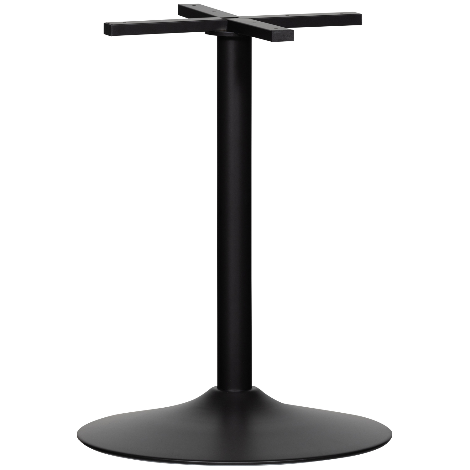 Bistro Ronde Buisvoet Metaal Zwart 72x O54 Cm van WOOOD – Luxe comfort op maat van PureWonen. Vraag naar de beste prijs.