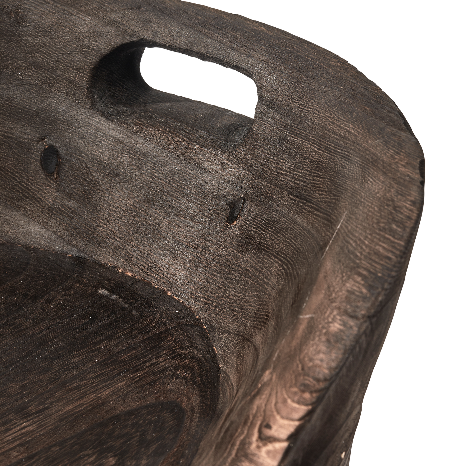 Rosalie Decoratieve Kruk/Stoel Hout Donkerbruin van WOOOD – Luxe comfort op maat van PureWonen. Vraag naar de beste prijs.