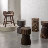 Tuve Bijzettafel Hout Bruin/Zwart van WOOOD – Luxe comfort op maat van PureWonen. Vraag naar de beste prijs.