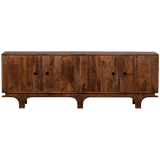 Staes Dressoir 4 Deurs Mango Hout Walnoot van WOOOD – Luxe comfort op maat van PureWonen. Vraag naar de beste prijs.