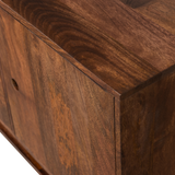 Staes Dressoir 4 Deurs Mango Hout Walnoot van WOOOD – Luxe comfort op maat van PureWonen. Vraag naar de beste prijs.
