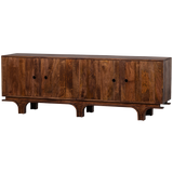 Staes Dressoir 4 Deurs Mango Hout Walnoot van WOOOD – Luxe comfort op maat van PureWonen. Vraag naar de beste prijs.