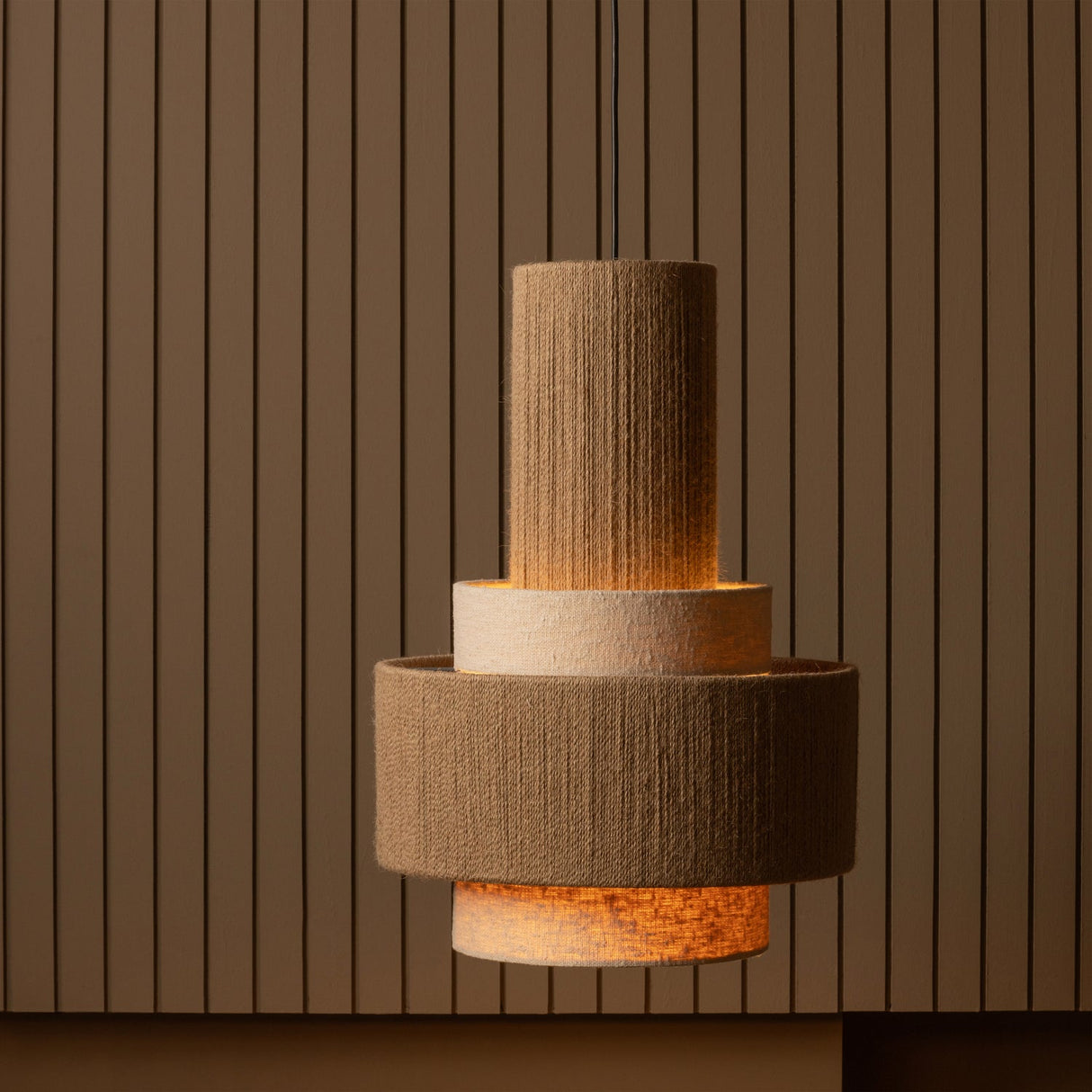 Pelle Hanglamp Touw Naturel van WOOOD – Luxe comfort op maat van PureWonen. Vraag naar de beste prijs.