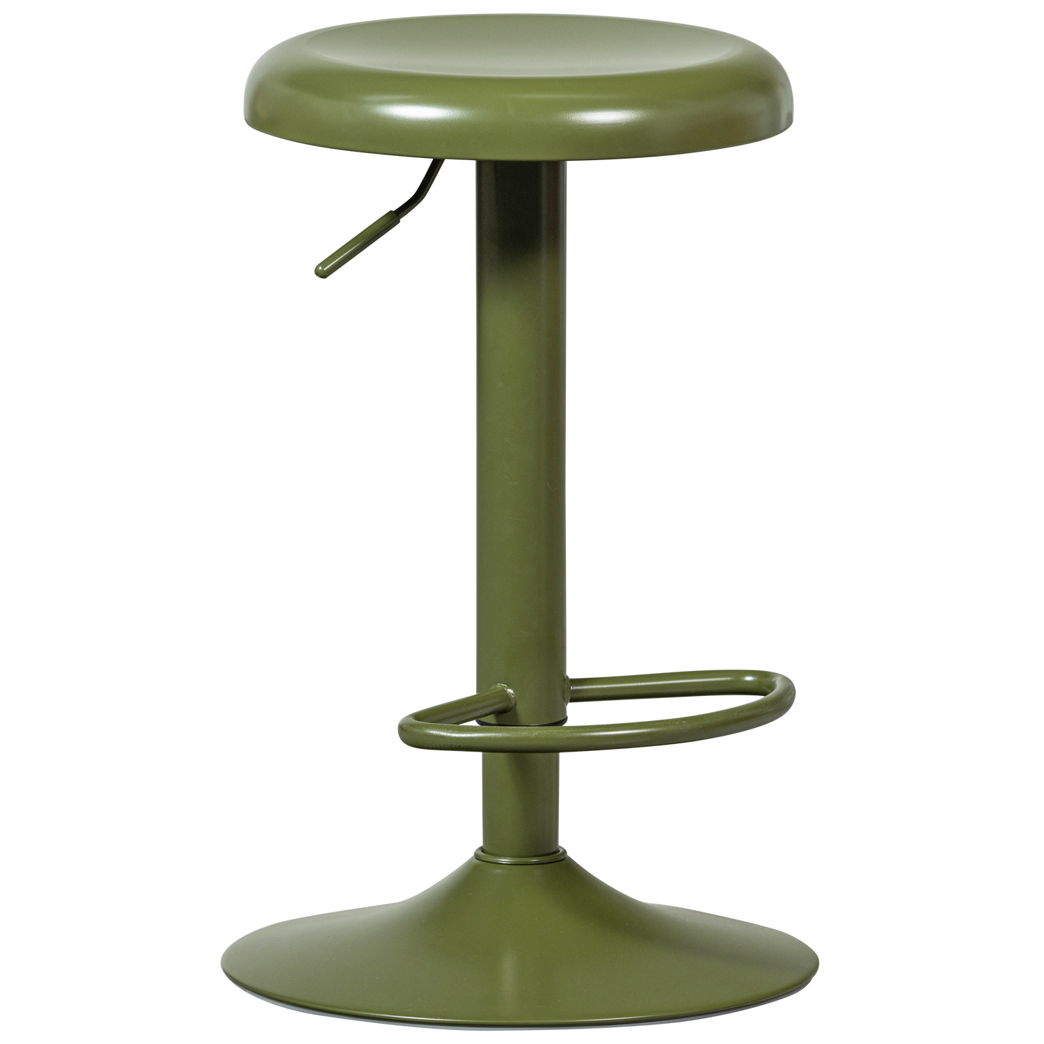 Isaac Barkruk Metaal Warm Groen van WOOOD – Luxe comfort op maat van PureWonen. Vraag naar de beste prijs.