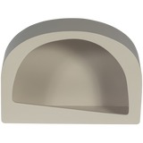 Noam Wanddeco Halfrond Hout Dust 15x35x24 Cm van WOOOD – Luxe comfort op maat van PureWonen. Vraag naar de beste prijs.