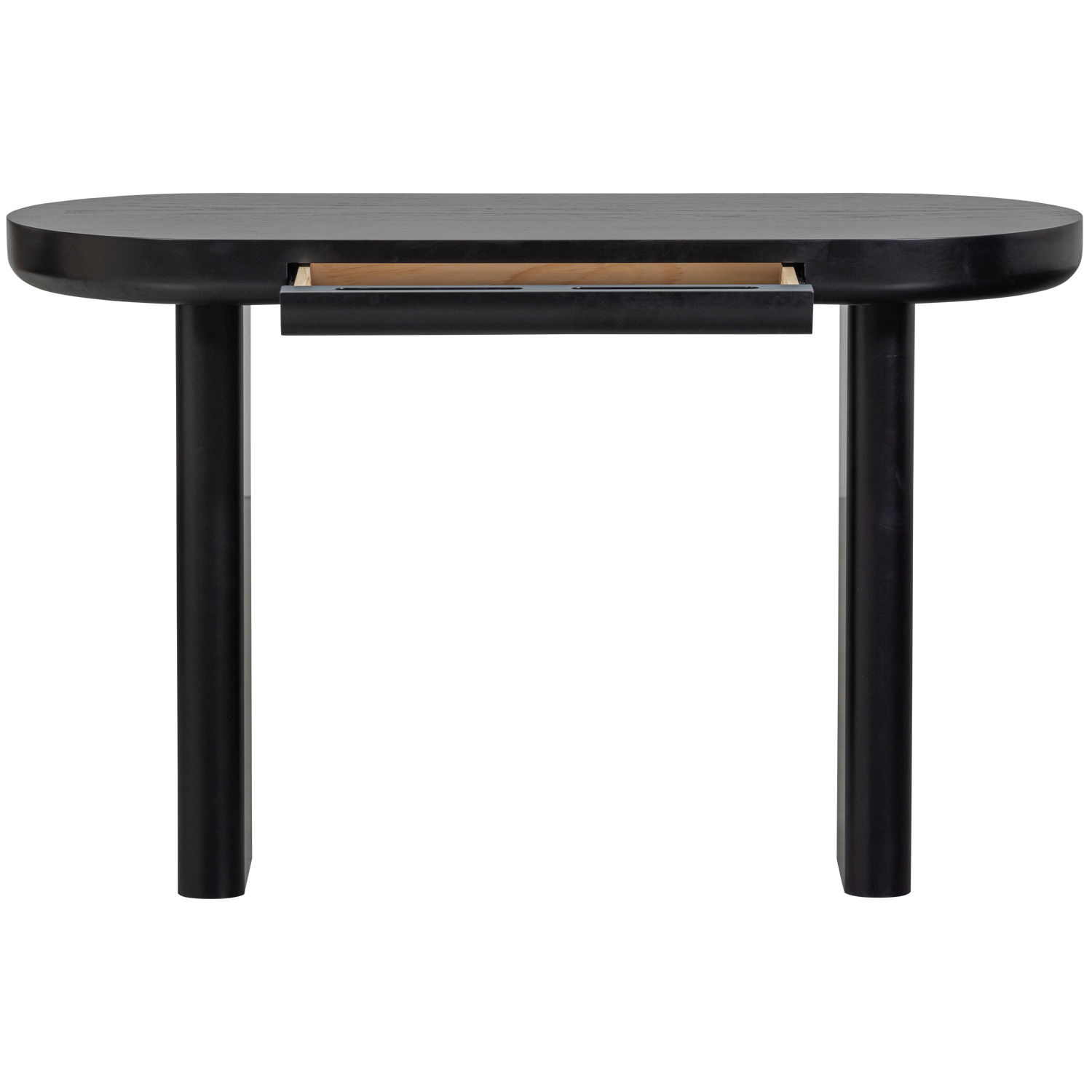Mael Bureau/Sidetable Fineer Zwart van WOOOD – Luxe comfort op maat van PureWonen. Vraag naar de beste prijs.