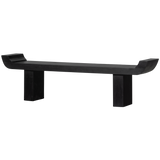 Lox Bankje Met Opstaande Randen Hout Zwart van WOOOD – Luxe comfort op maat van PureWonen. Vraag naar de beste prijs.